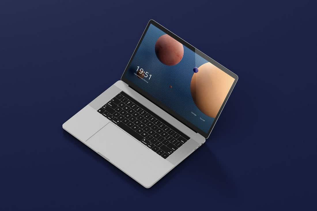 12 Laptop Screen Mockups