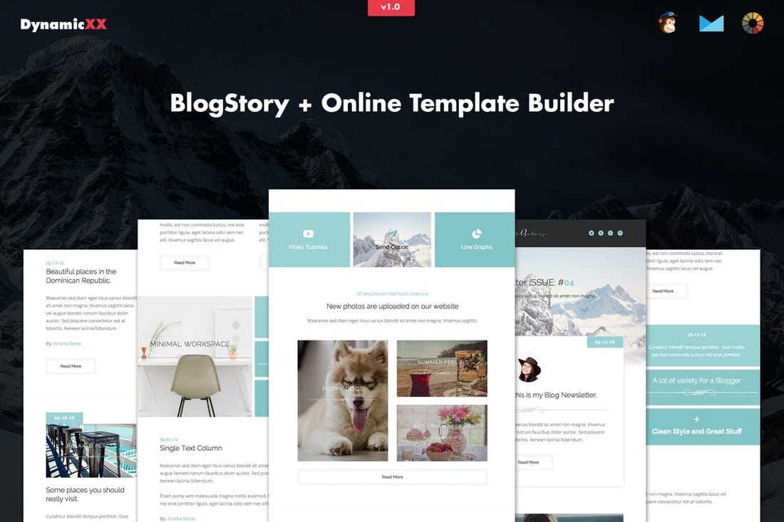 BlogStory – Responsive Blogger Email Template