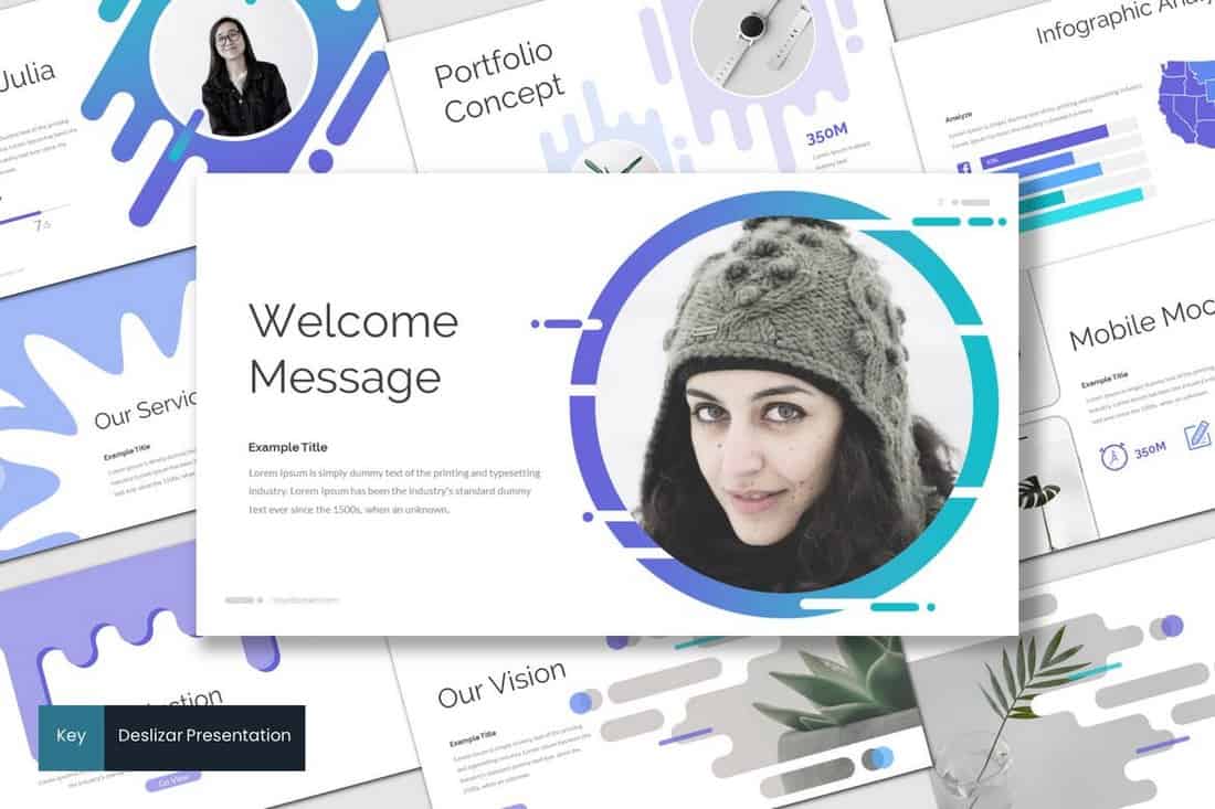 Deslizar – Creative Keynote Template