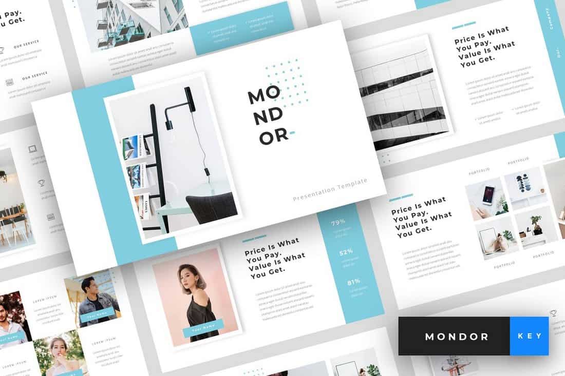 Mondor – Corporate Keynote Template