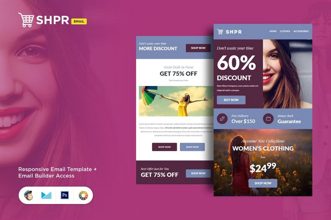 SHPR Ecommerce Email Newsletter